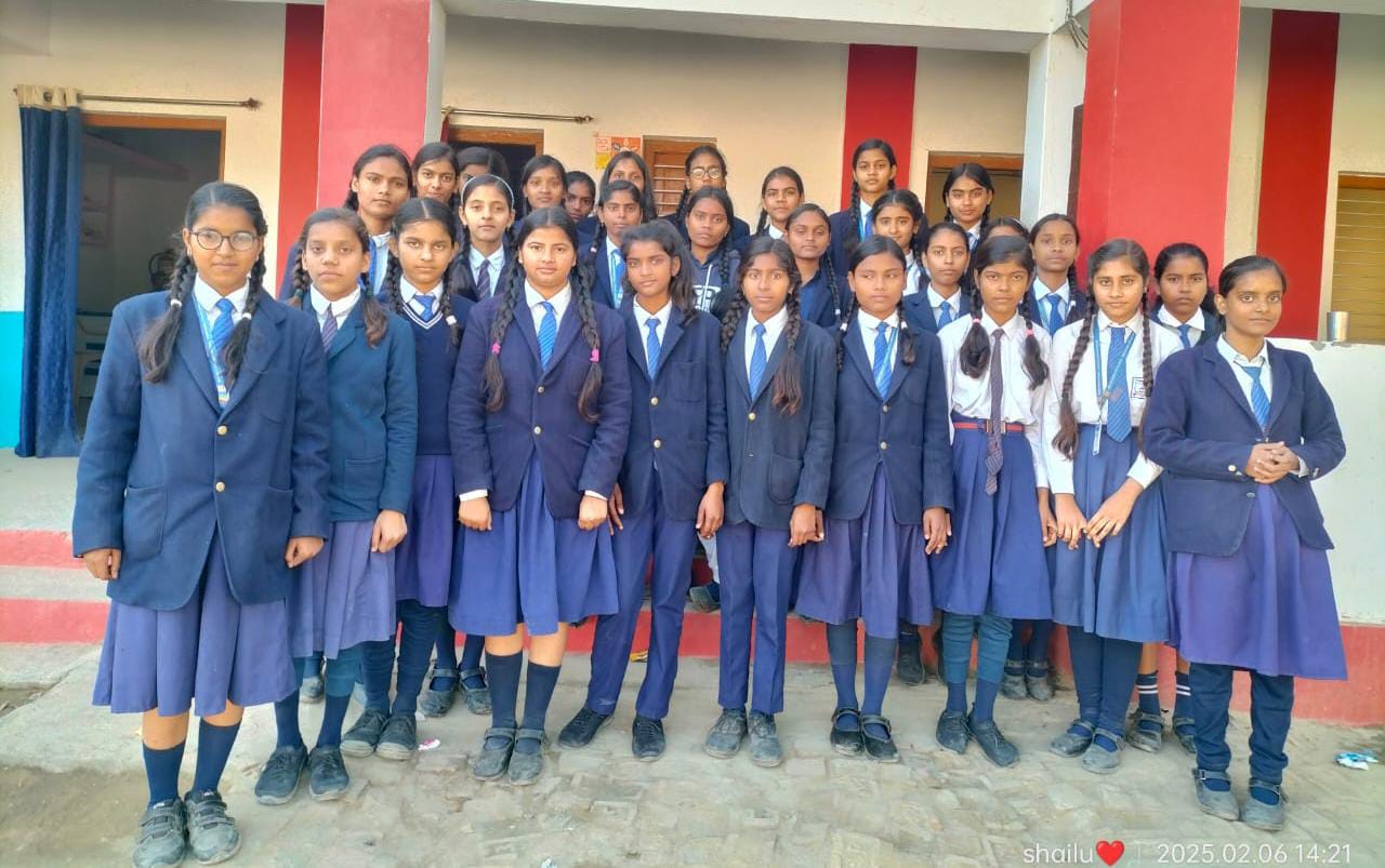 A group of Baldev Convent School students